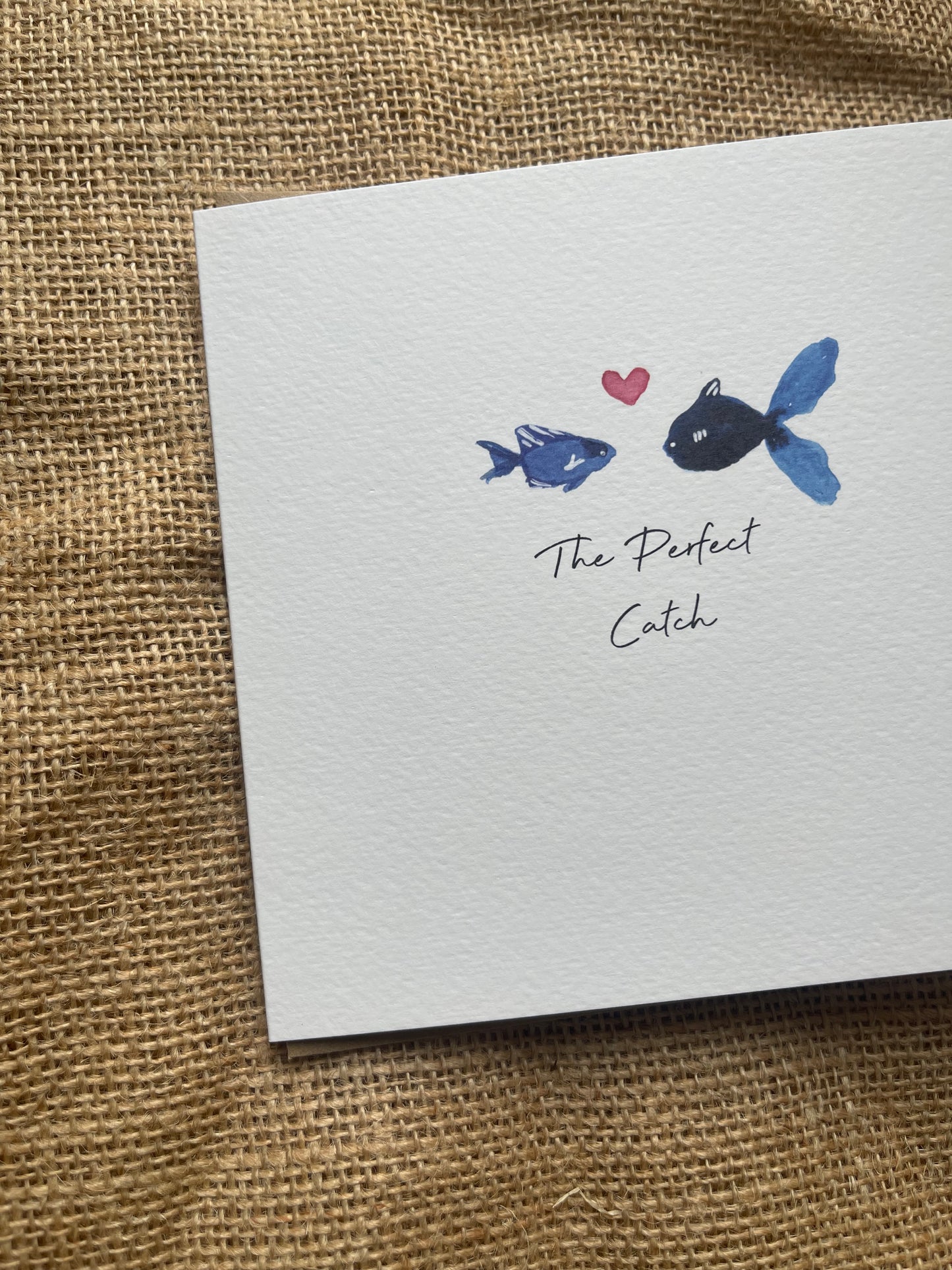 'The Perfect Catch' Valentine's Day card