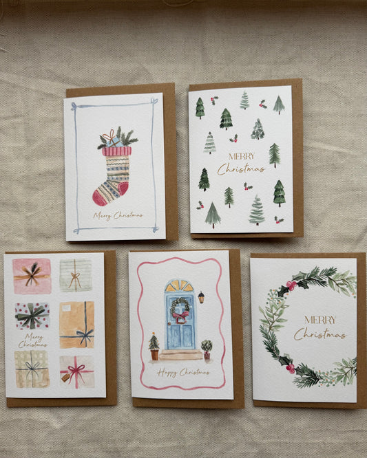 Pack of 5 Christmas Cards