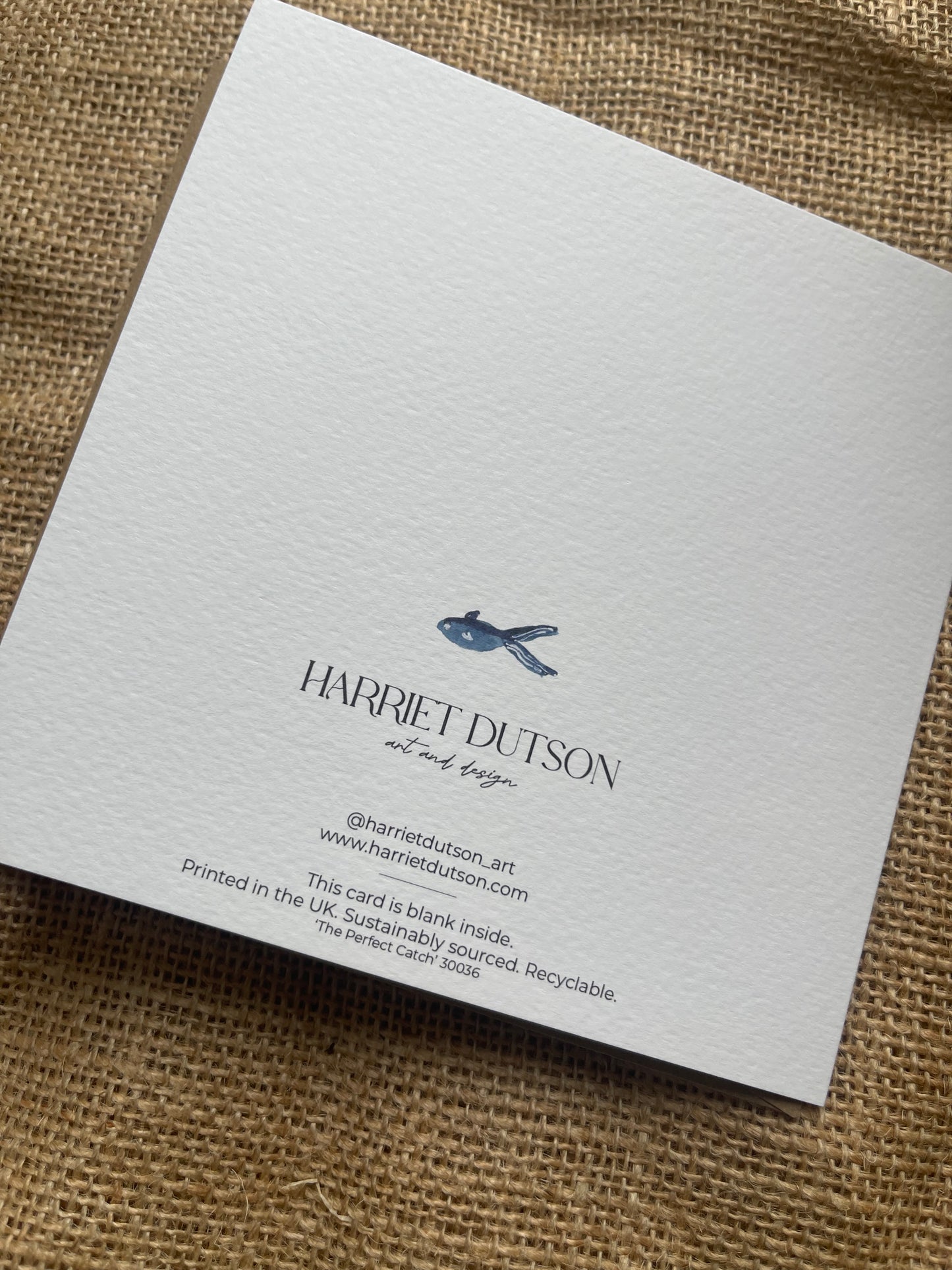 'The Perfect Catch' Valentine's Day card