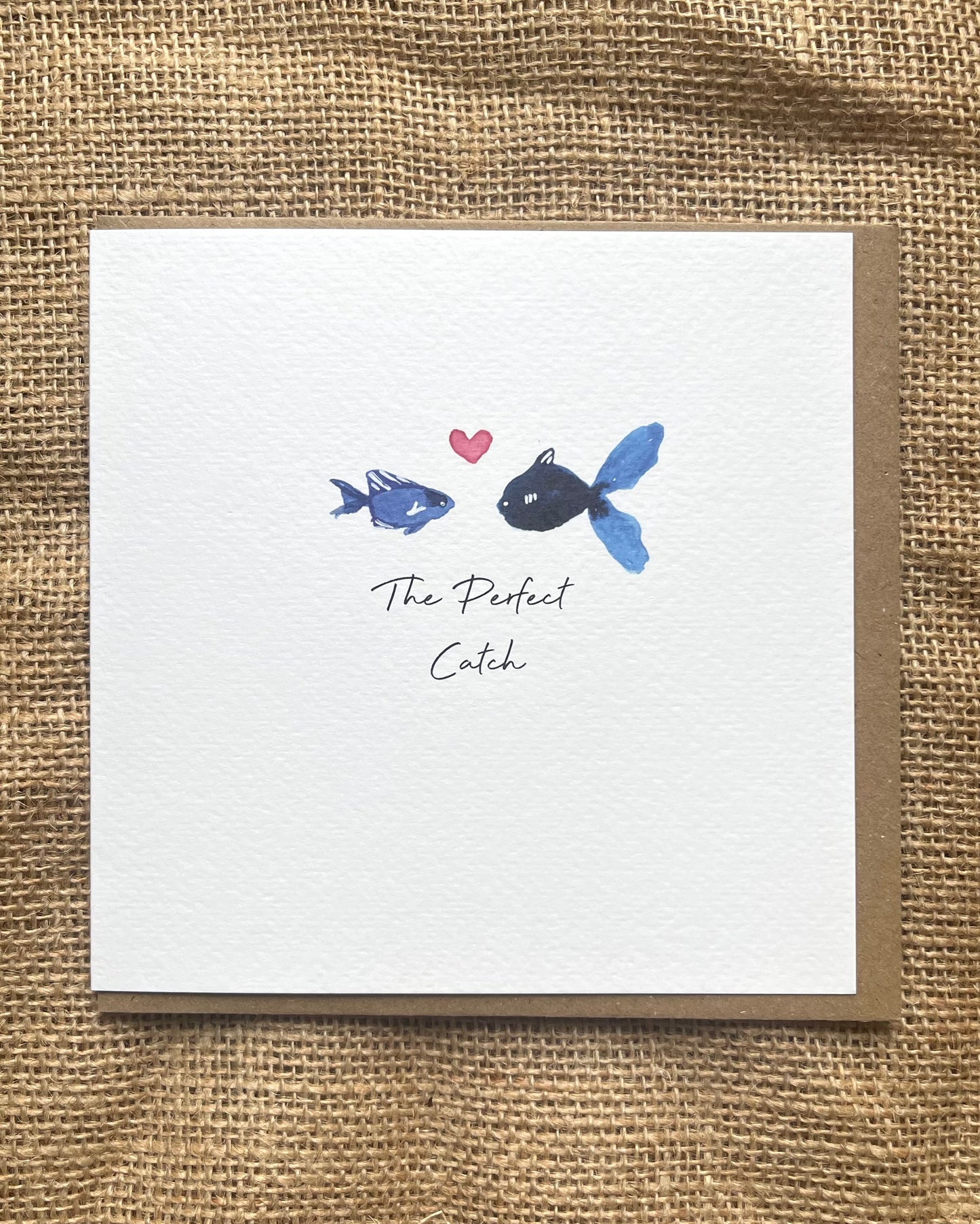'The Perfect Catch' Valentine's Day card
