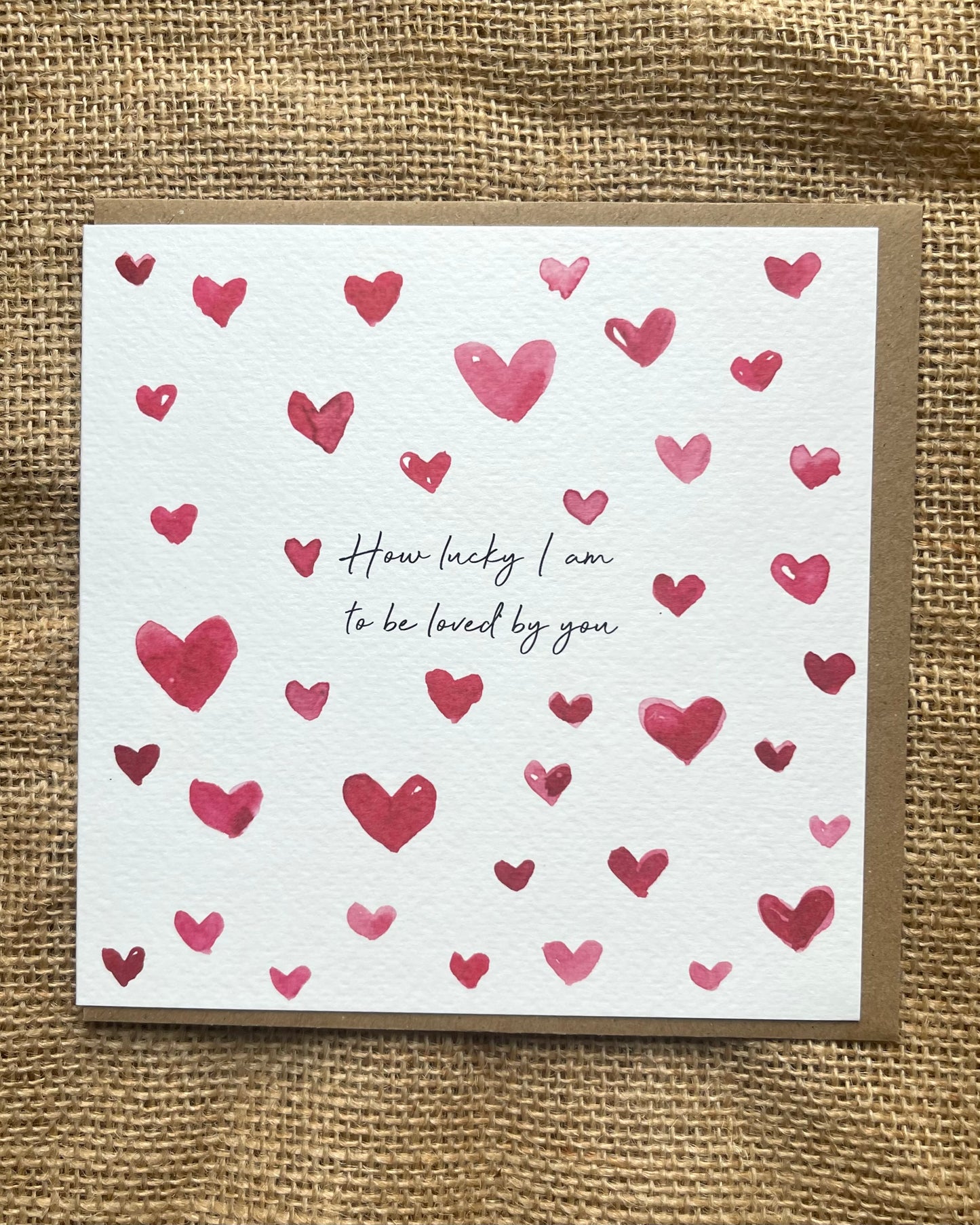 'Lucky In Love' Valentine's Day Card